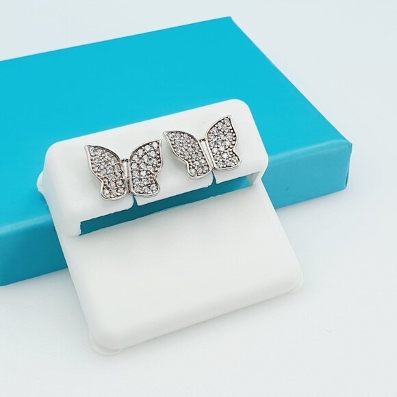 "925 Sterling Silver CZ Beautiful Earrings for Women, 1USPAR4239 - Picture 8 of 11